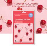 Mascarilla de suero de colágeno de cereza ácida